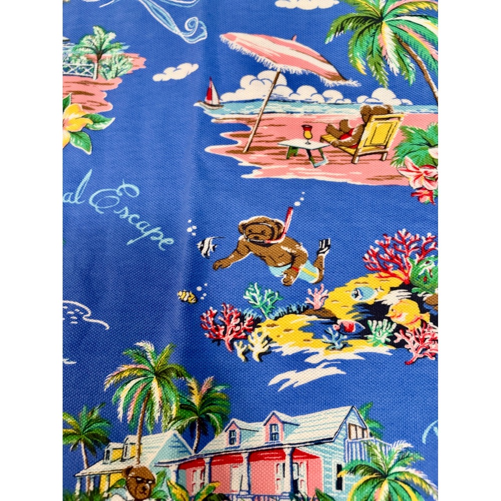 Polo Ralph Lauren Polo Shirt Mens XLT Blue Polo Bear Beachside Preppy Bliss - Picture 13 of 16